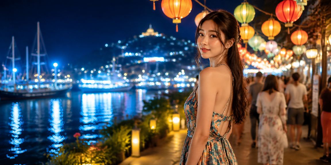 Khung cảnh chợ đêm Nha Trang – người dùng 741 tận hưởng giải trí về đêm